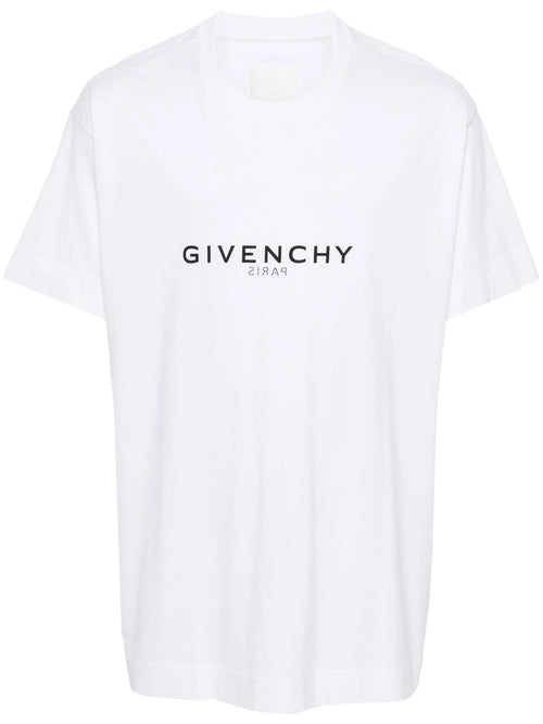 Reverse Oversized White T-shirt