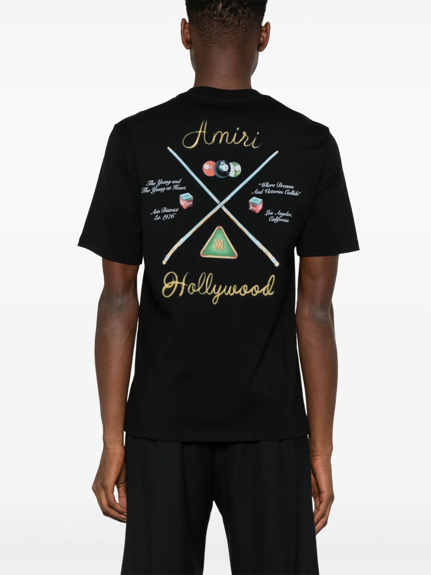 Pool Cue Black T-shirt