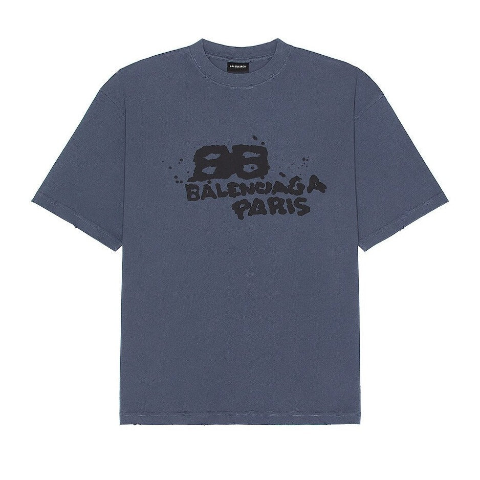 BB Hand-drawn Icon Navy T-shirt - Exclusive Wear