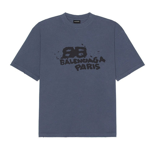 BB Hand-drawn Icon Navy T-shirt - Exclusive Wear