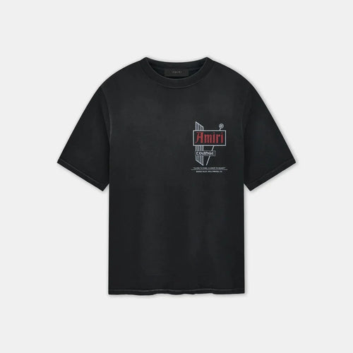 VINTAGE LOUNGE BLACK T-SHIRT