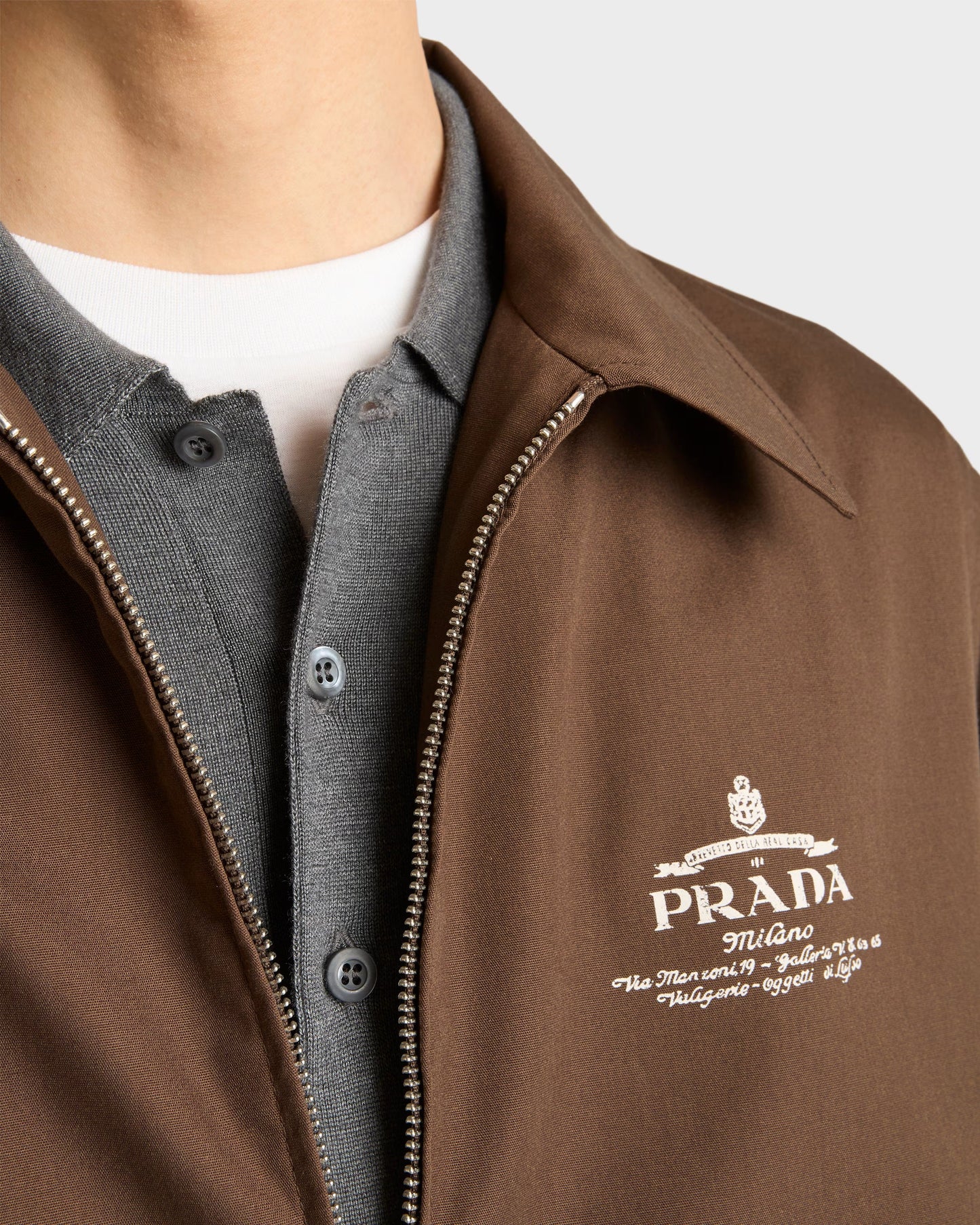 Ebony Cotton Blend Jacket