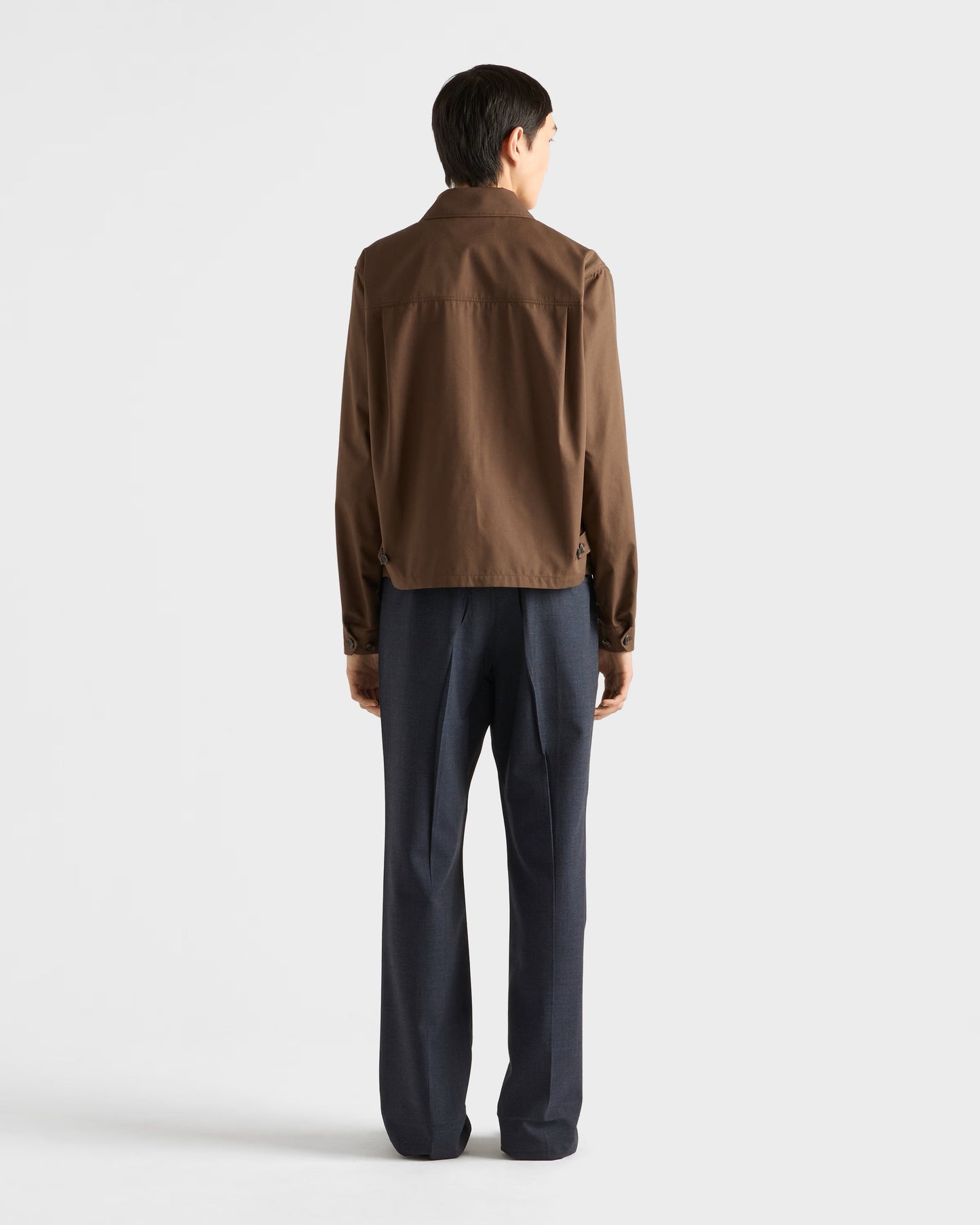 Ebony Cotton Blend Jacket