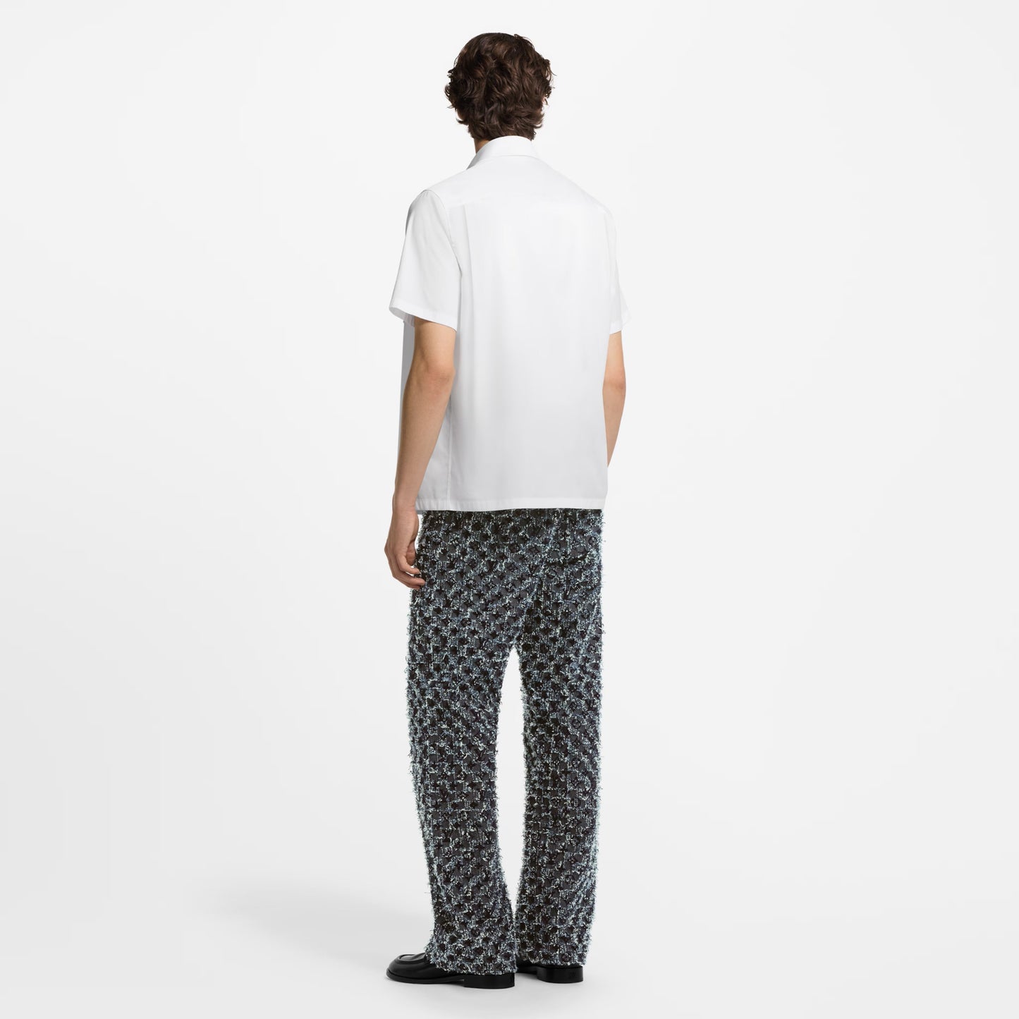 Monogram Pocket White Shirt