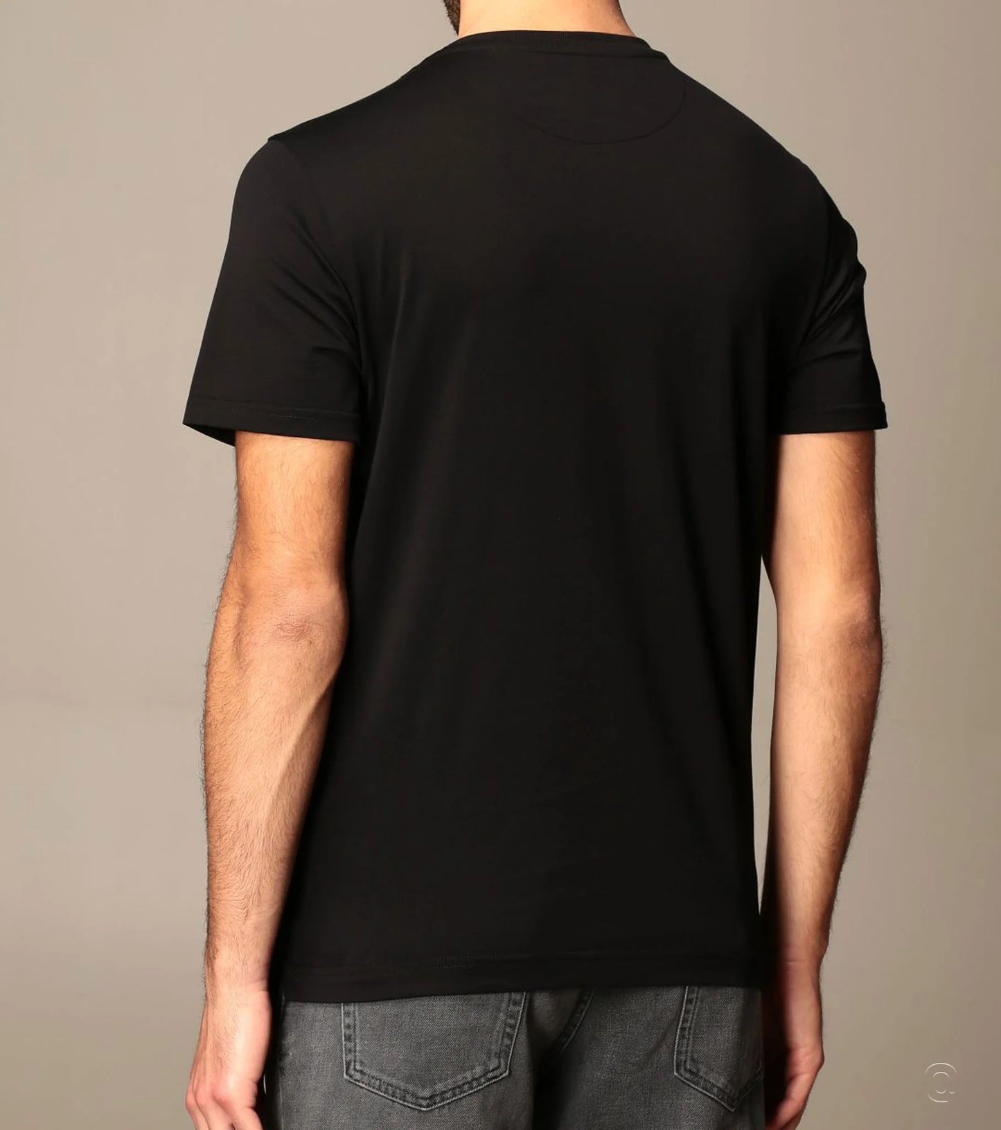 Logo Print Black T-shirt - Exclusive Wear