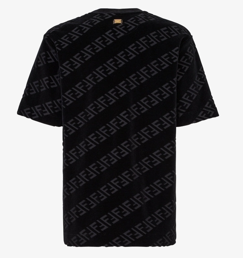 Black Velvet Relaxed fit T-shirt - Exclusive Wear
