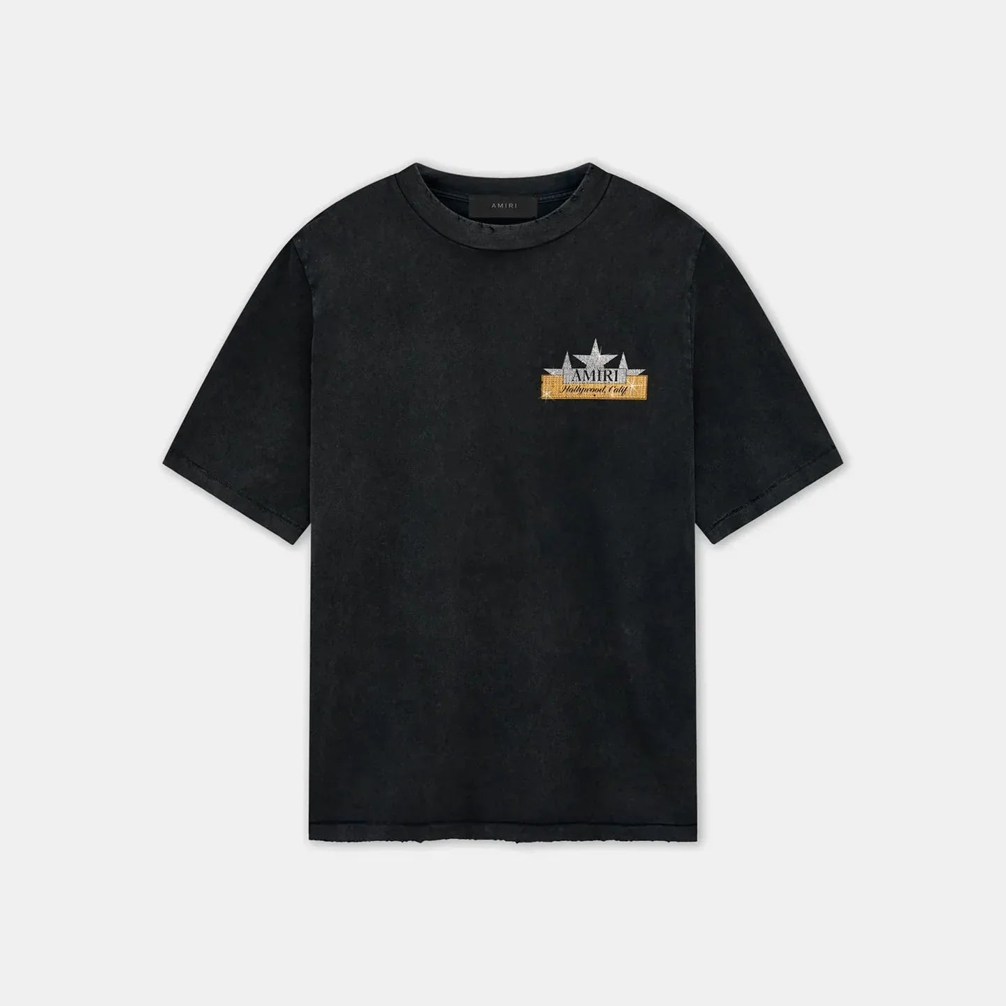 VINTAGE CRYSTAL STAR BLACK T-SHIRT