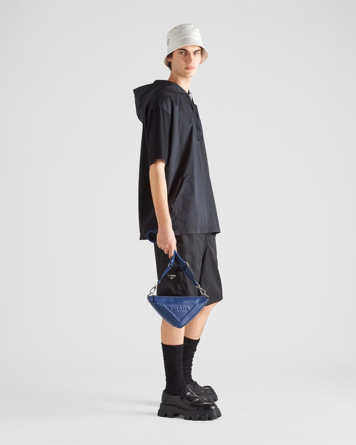 Technical Black Cotton T-shirt - Exclusive Wear