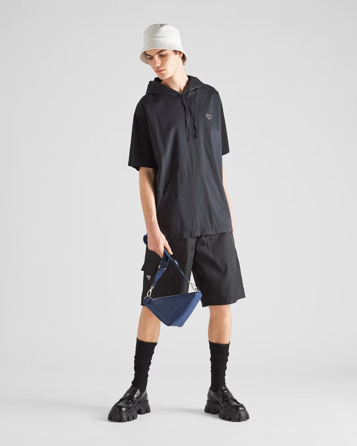 Technical Black Cotton T-shirt - Exclusive Wear