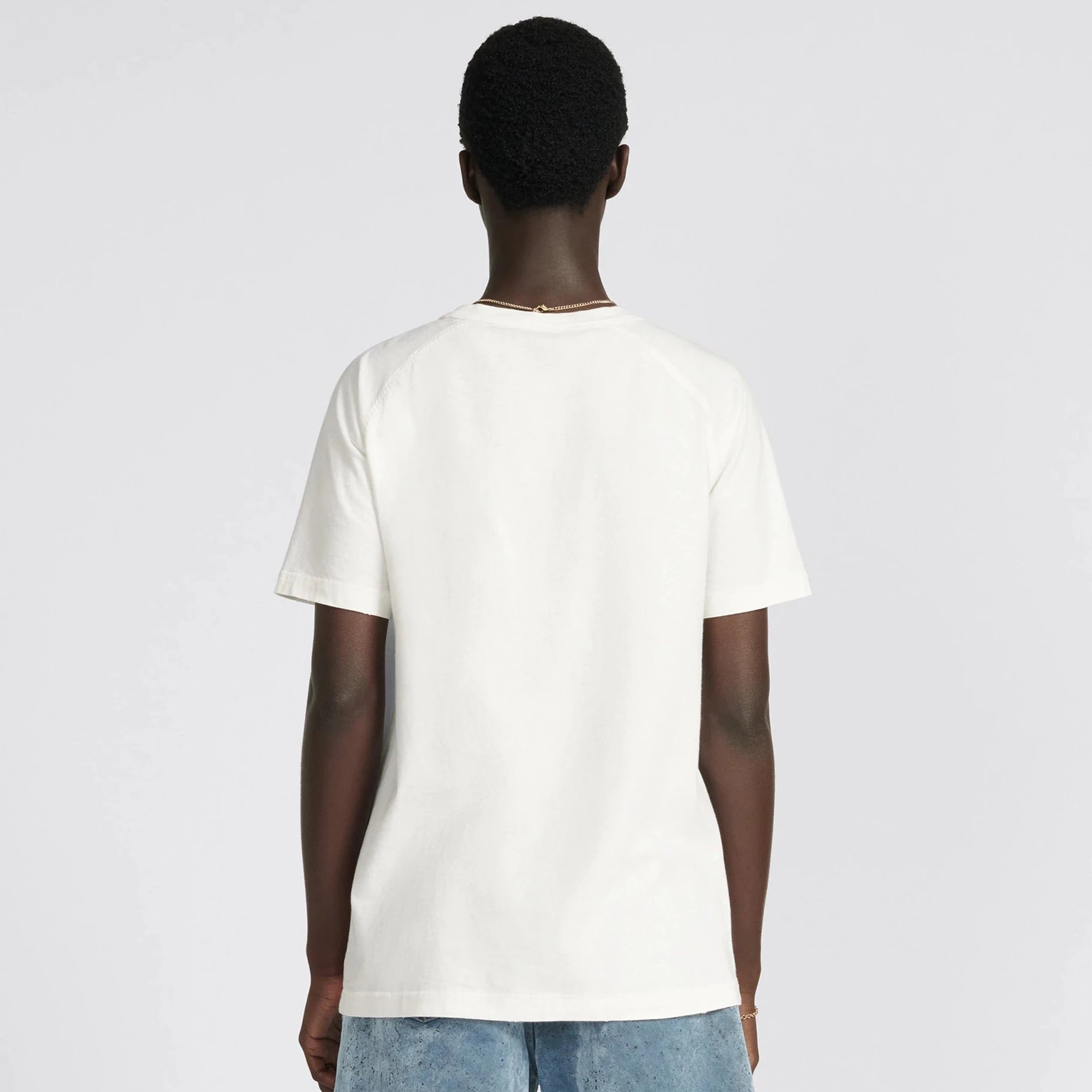 BY ERL RELAXED FIT WHITE T-SHIRT - Exclusive Wear