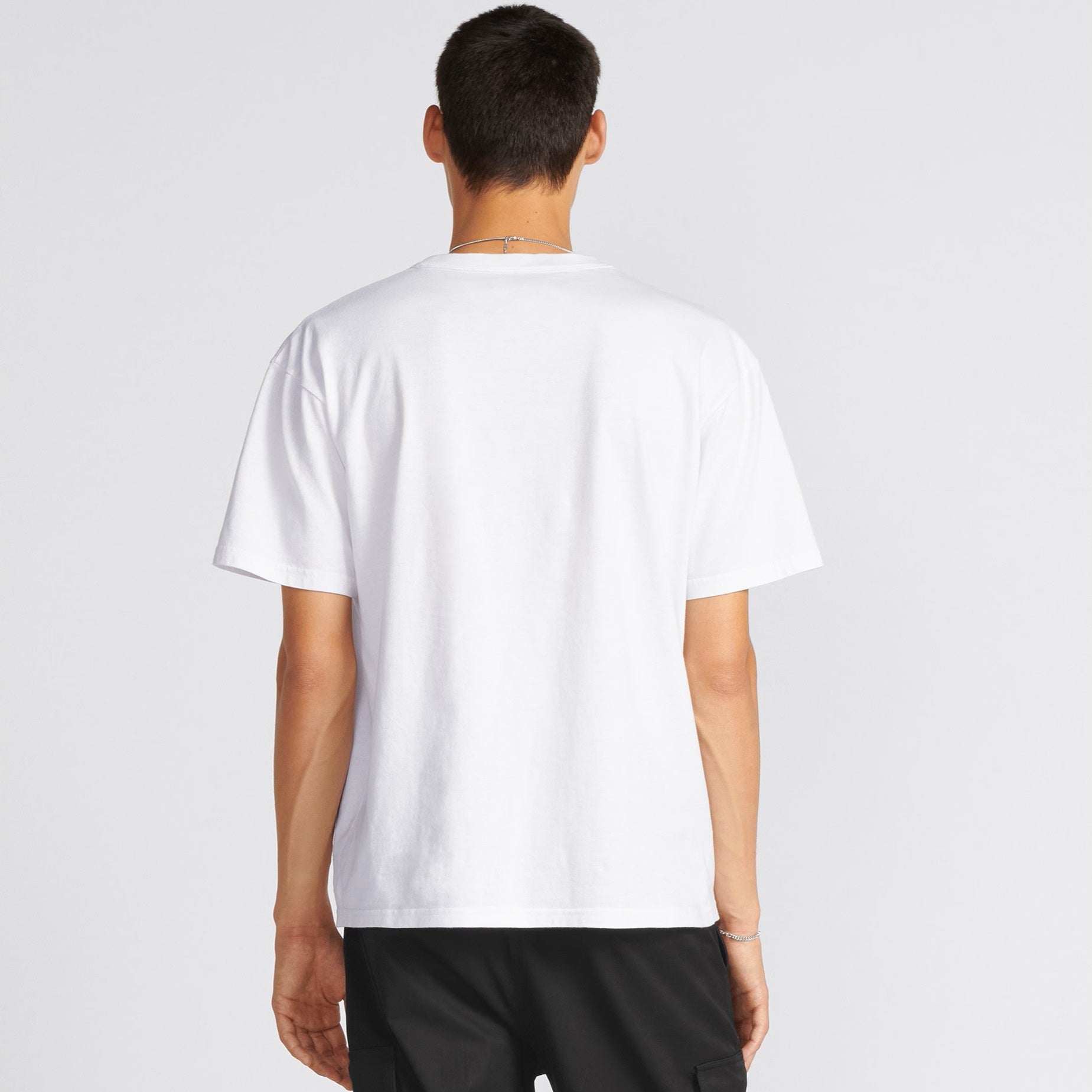 MULTI SIGNATURE RELAXED FIT WHITE T-SHIRT - Exclusive Wear