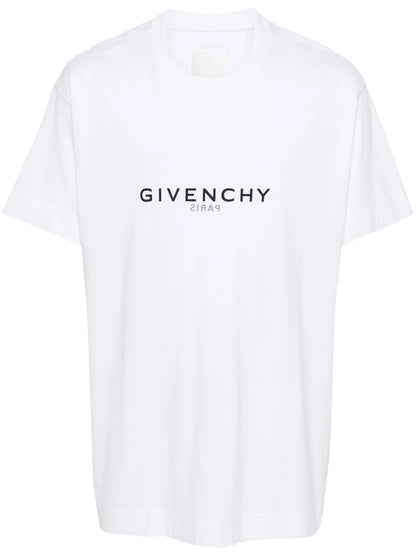Reverse Oversized White T-shirt