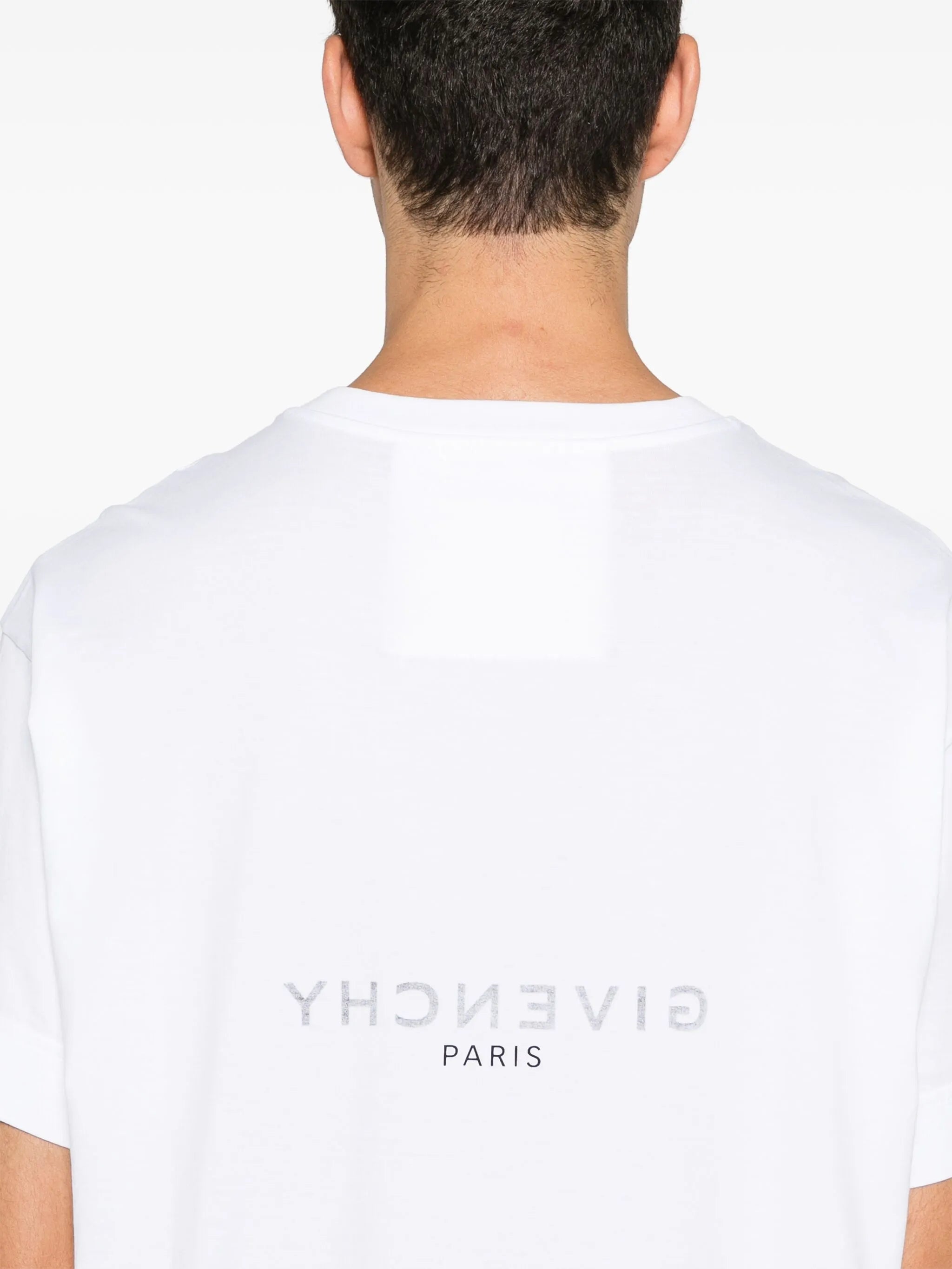 Reverse Oversized White T-shirt - Exclusive Wear