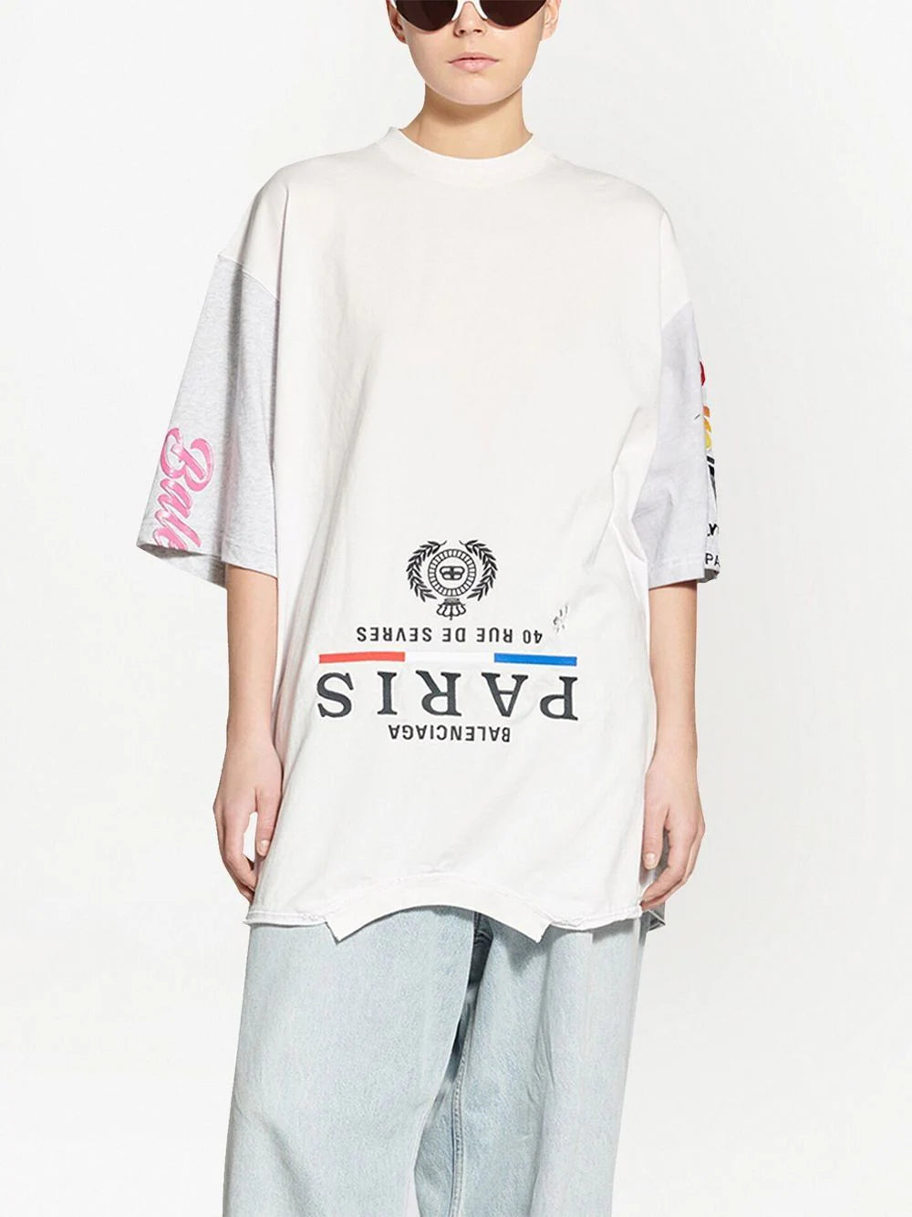 Speed Hunter Oversized White T-shirt - Exclusive Wear