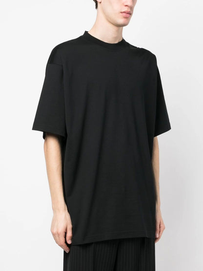 Garde-Robe Care Label Black T-shirt