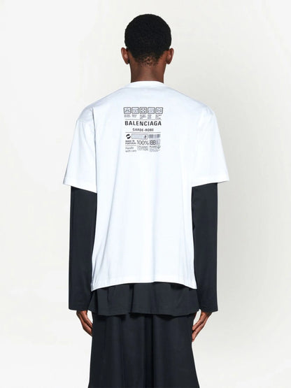 Garde-Robe Care Label White T-shirt