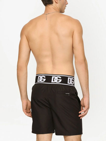 Logo-Waistband Swim Shorts