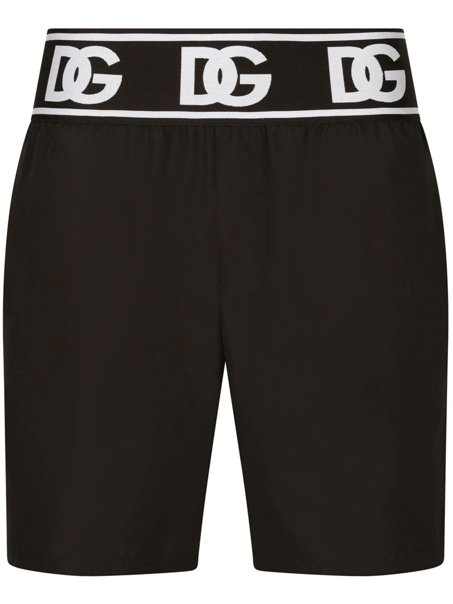 Logo-Waistband Swim Shorts