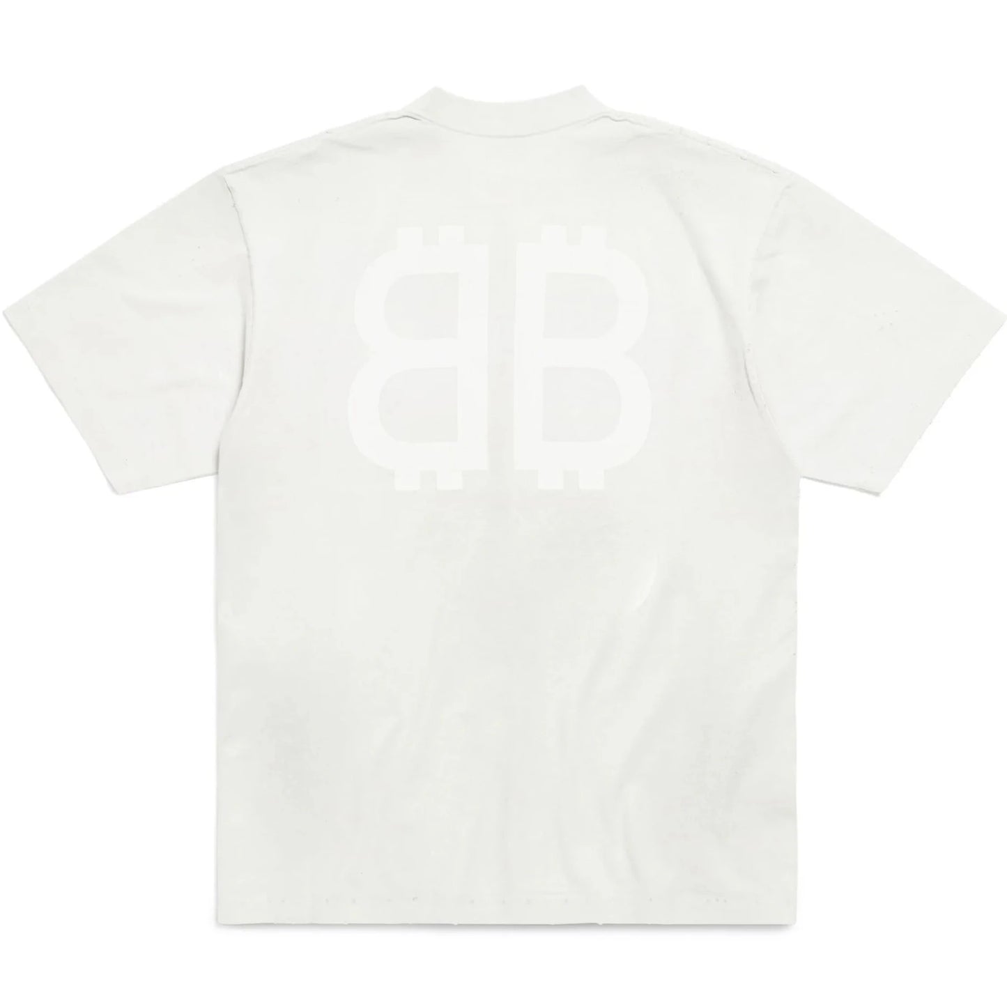 Crypto BB Faded Logo White T-shirt