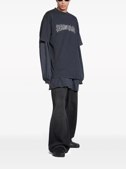 Dark Wave Oversized T-shirt