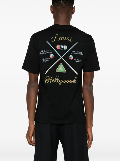 Pool Cue Black T-shirt