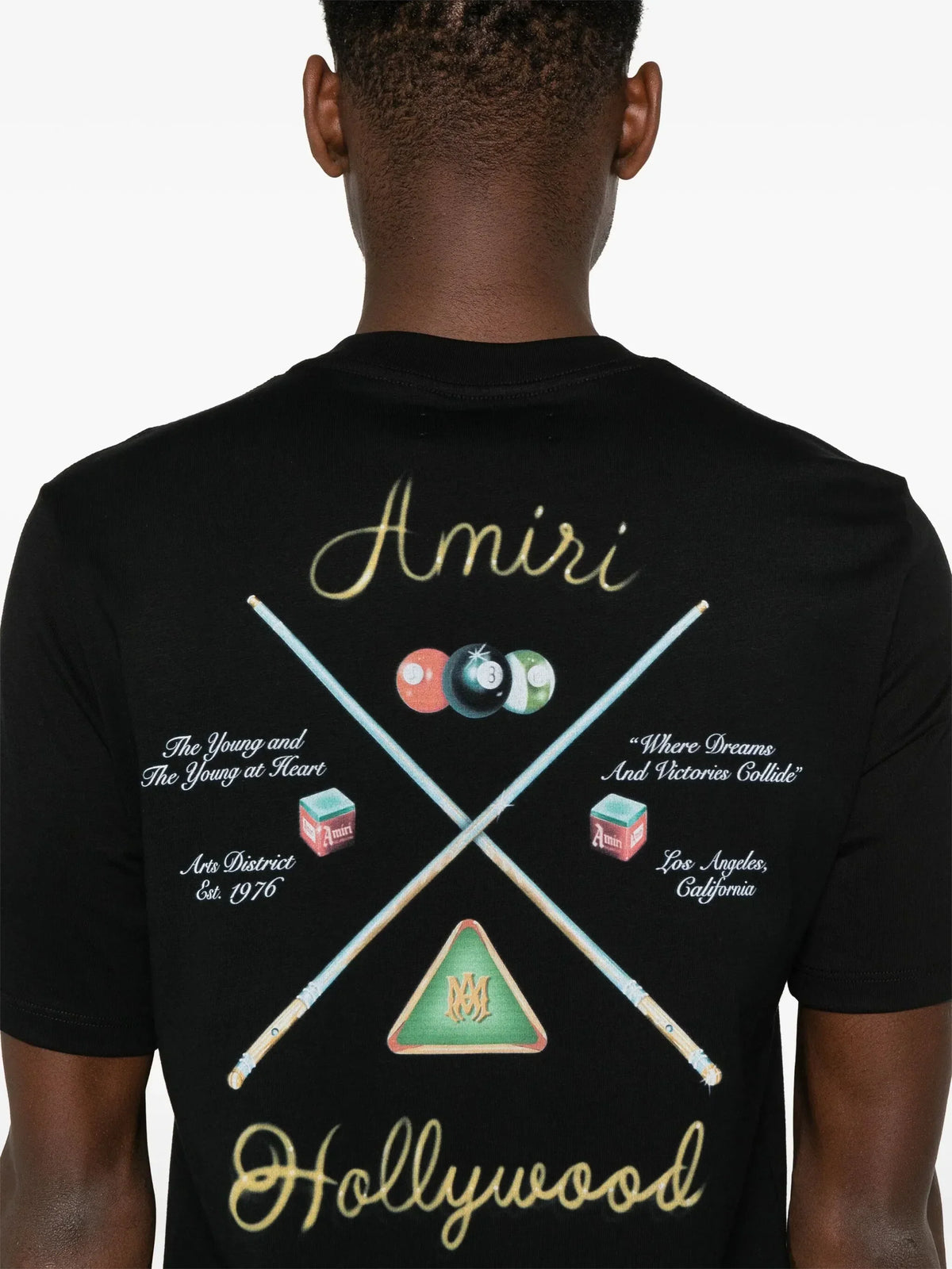 Pool Cue Black T-shirt