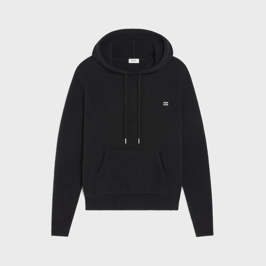 TRIOMPHE HOODED SWEATER IN CASHMERE WOOL