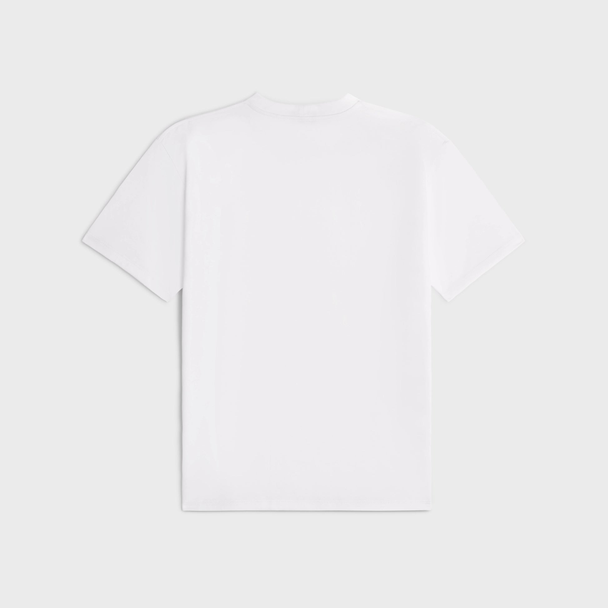 WHITE T-SHIRT IN COTTON JERSEY - Exclusive Wear