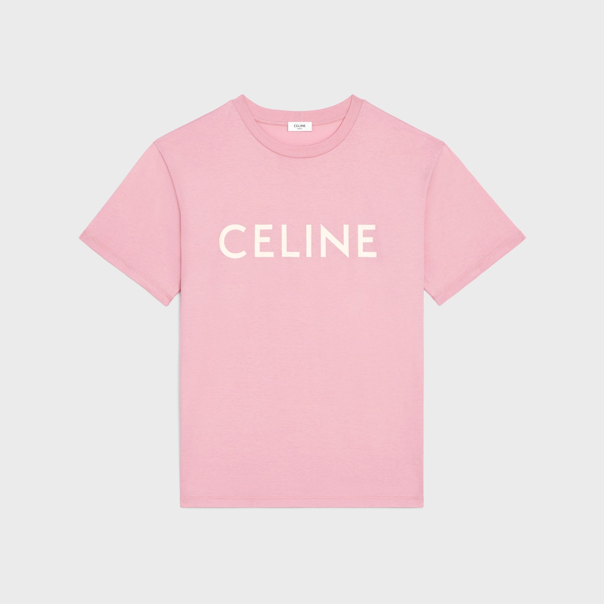 BLOSSOM PINK T-SHIRT IN COTTON JERSEY - Exclusive Wear