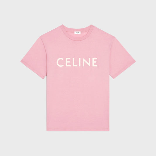 BLOSSOM PINK T-SHIRT IN COTTON JERSEY