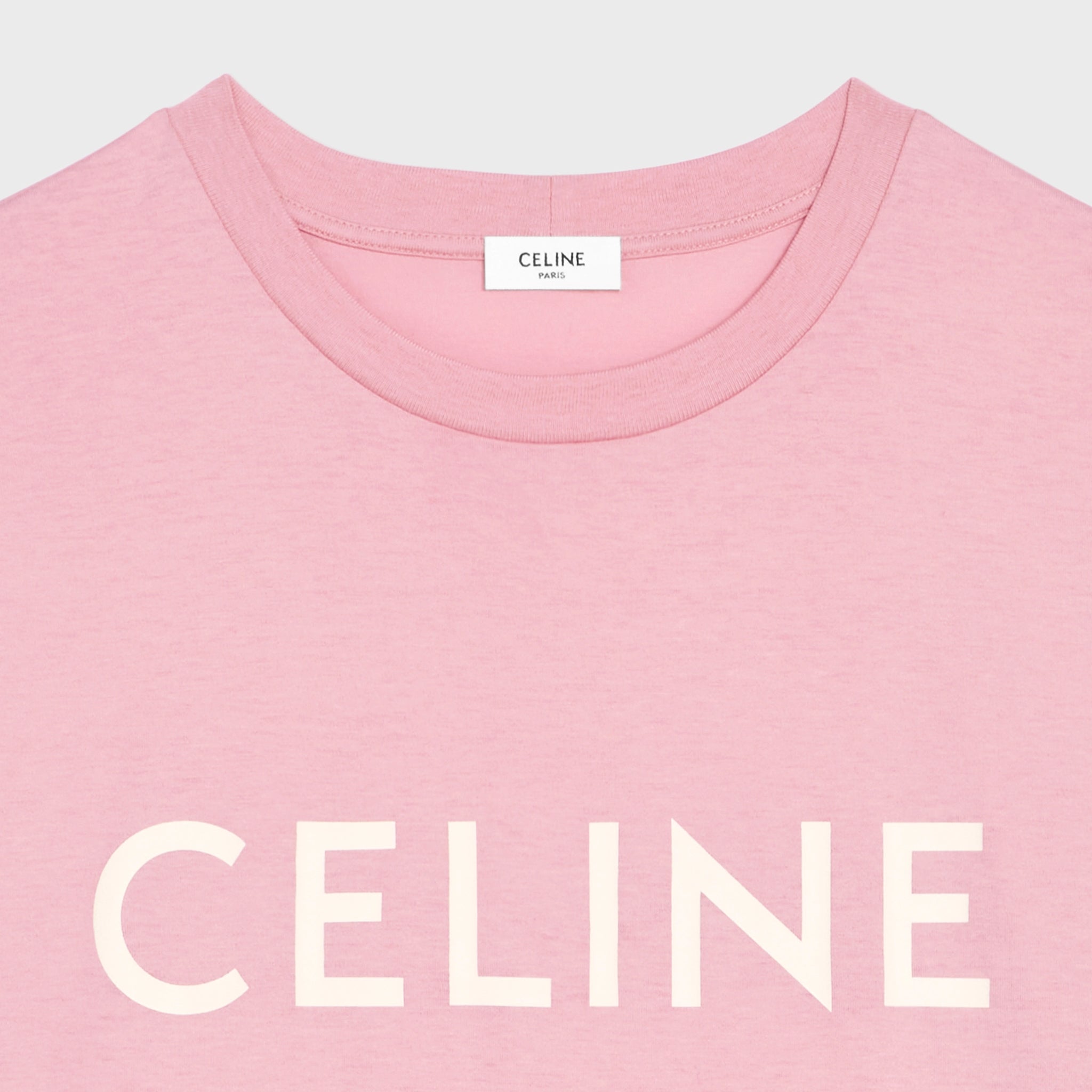 BLOSSOM PINK T-SHIRT IN COTTON JERSEY - Exclusive Wear