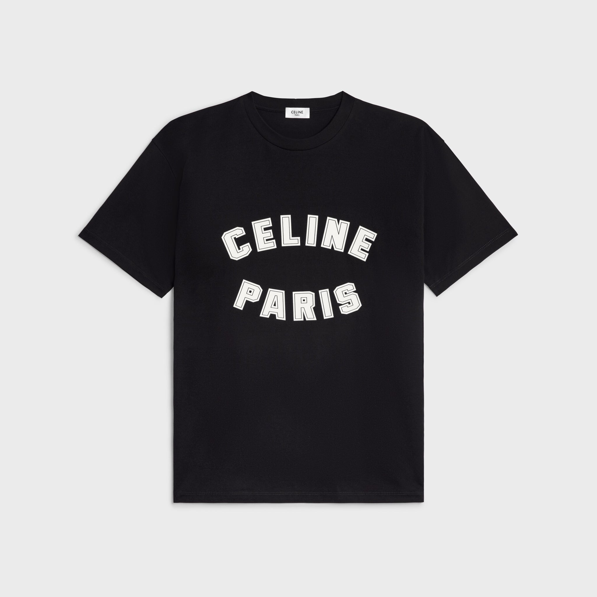 Black Cotton Jersey Loose Fit T-shirt - Exclusive Wear