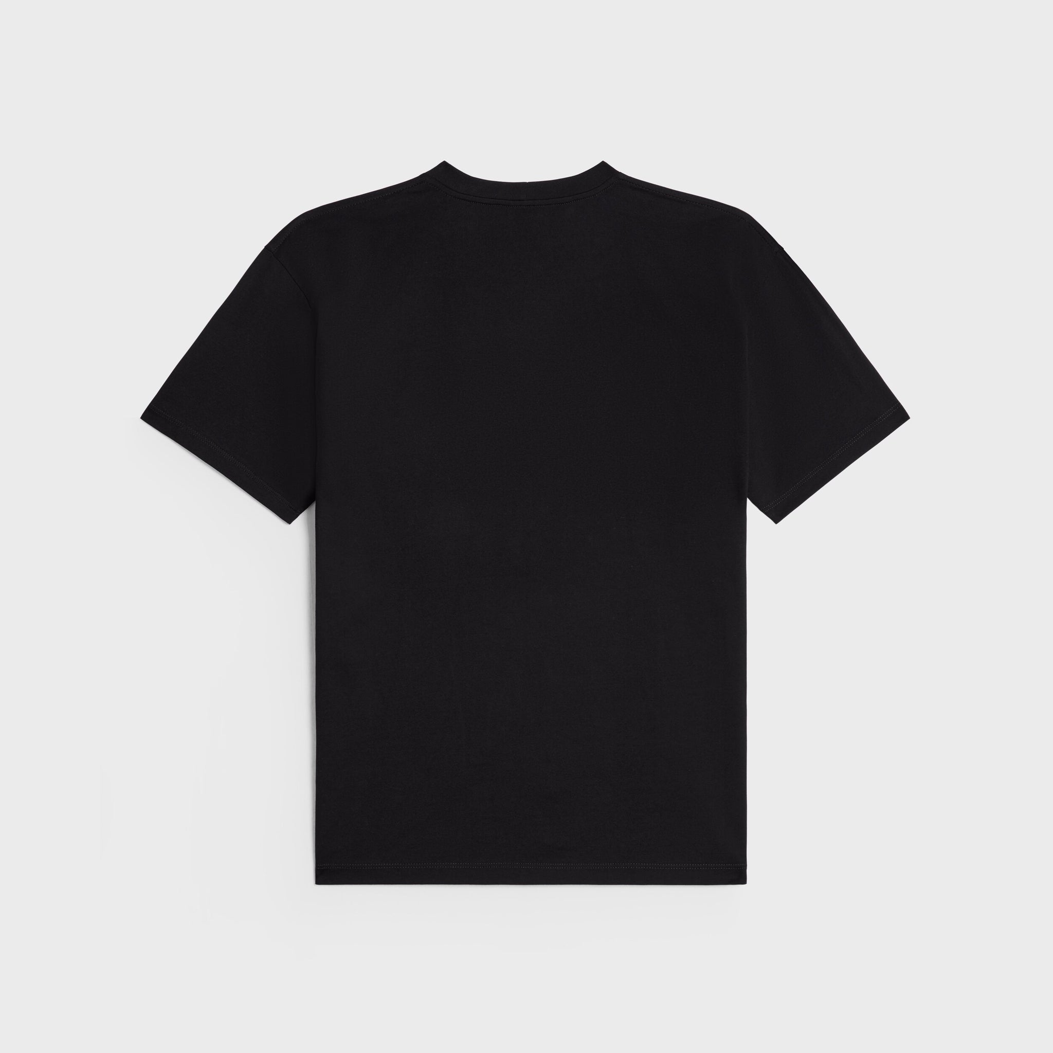 Black Cotton Jersey Loose Fit T-shirt - Exclusive Wear