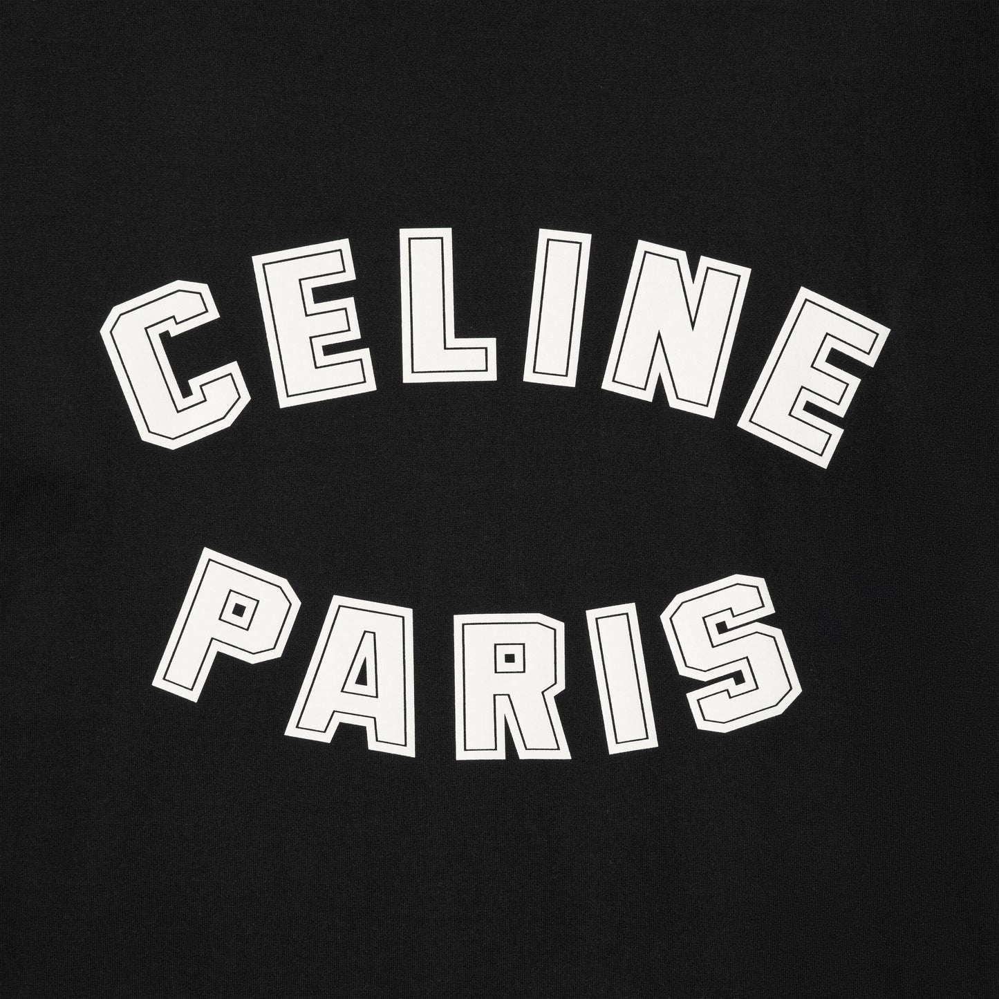 Black Cotton Jersey Loose Fit T-shirt