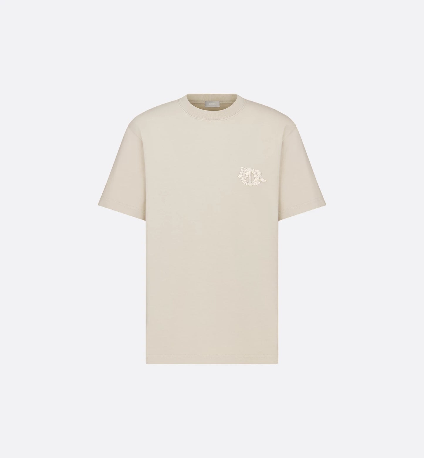 Charm Relaxed Fit Beige T-shirt