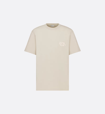 Charm Relaxed Fit Beige T-shirt