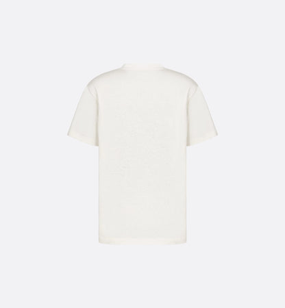 Hylton Nel For My Real Friends Embroidered White T-shirt