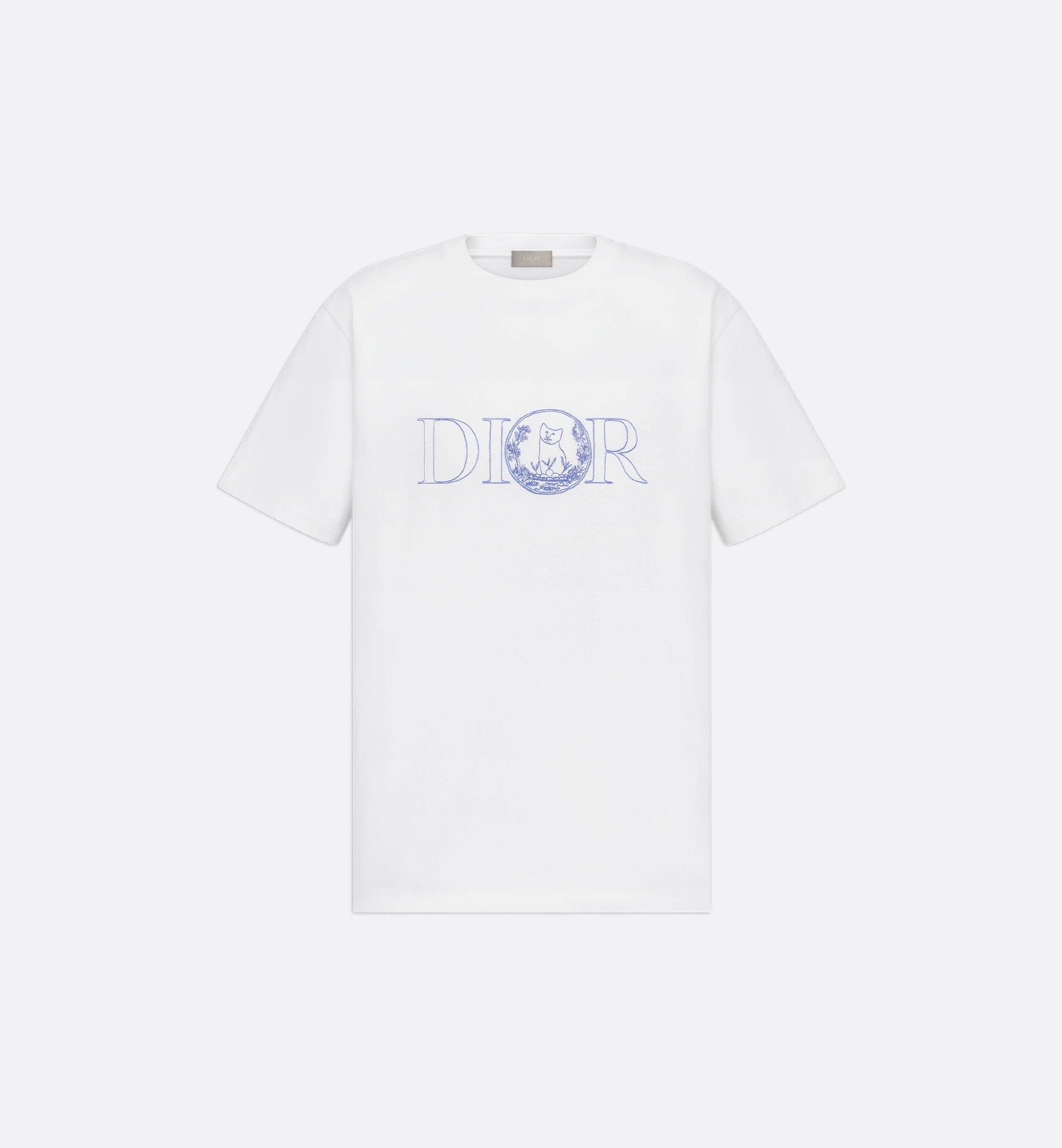 Hylton Nel Embroidered White T-shirt - Exclusive Wear