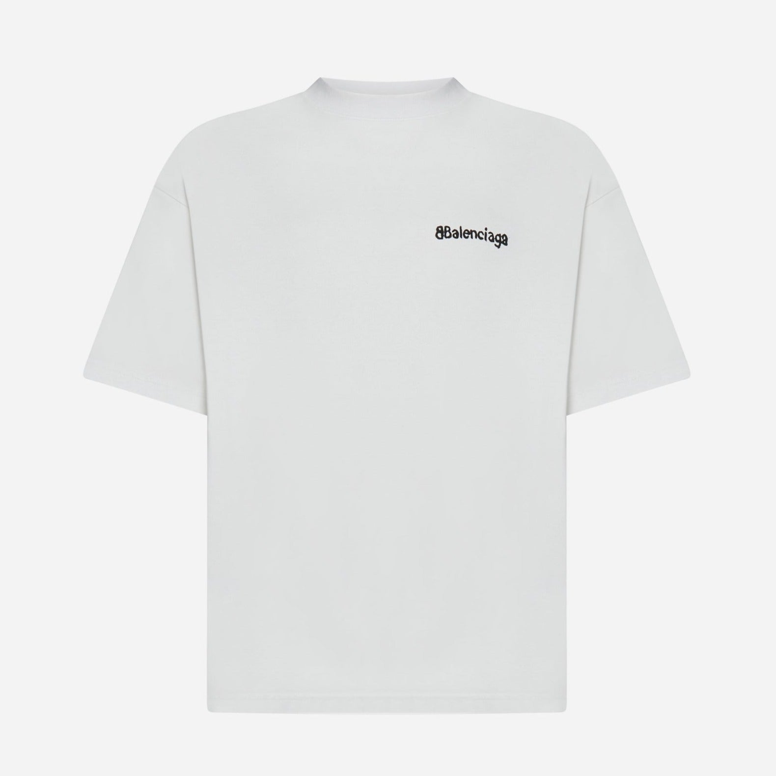 BB Corp Bleed Logo White T-shirt - Exclusive Wear