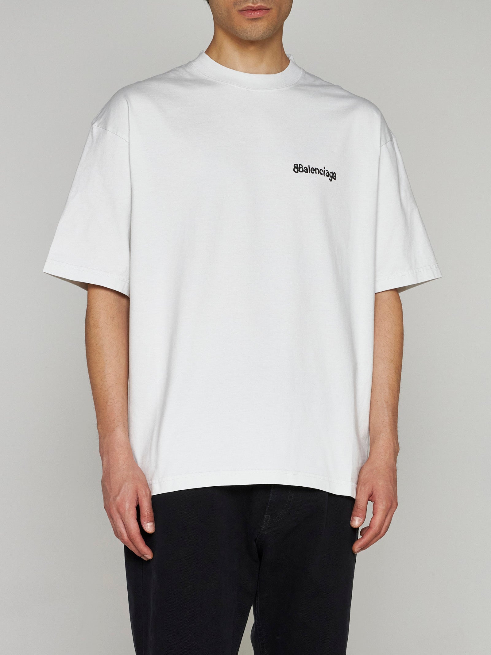 BB Corp Bleed Logo White T-shirt - Exclusive Wear