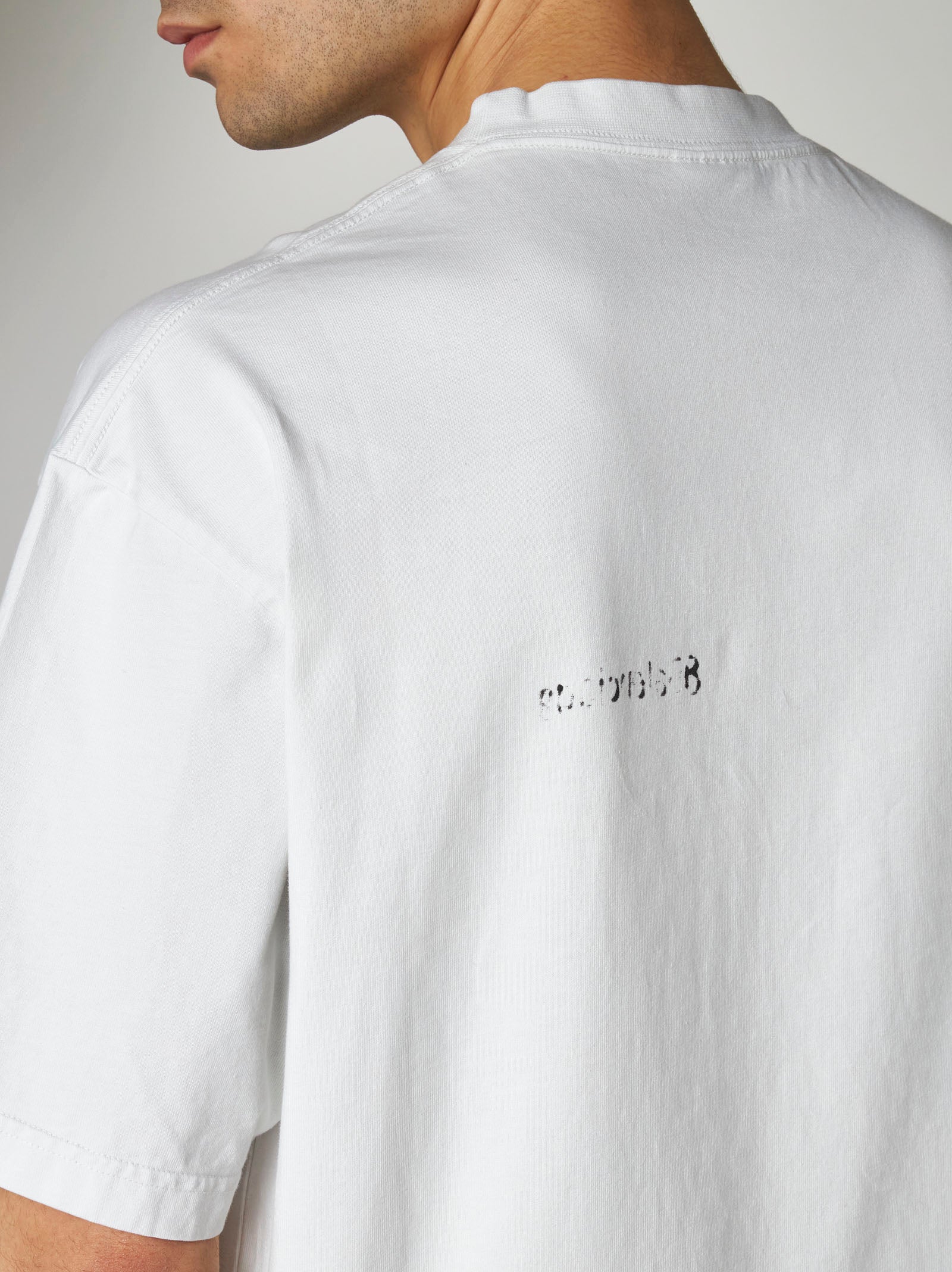 BB Corp Bleed Logo White T-shirt - Exclusive Wear