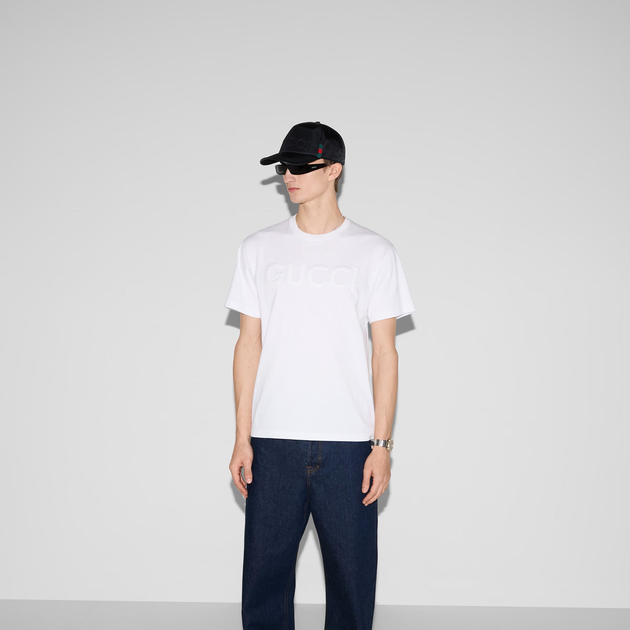 Cotton Jersey T-shirt with Logo - Exclusive Wear