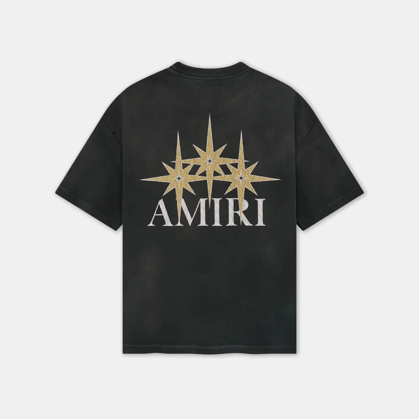 VINTAGE STARBURST BLACK OVERSIZED T-SHIRT