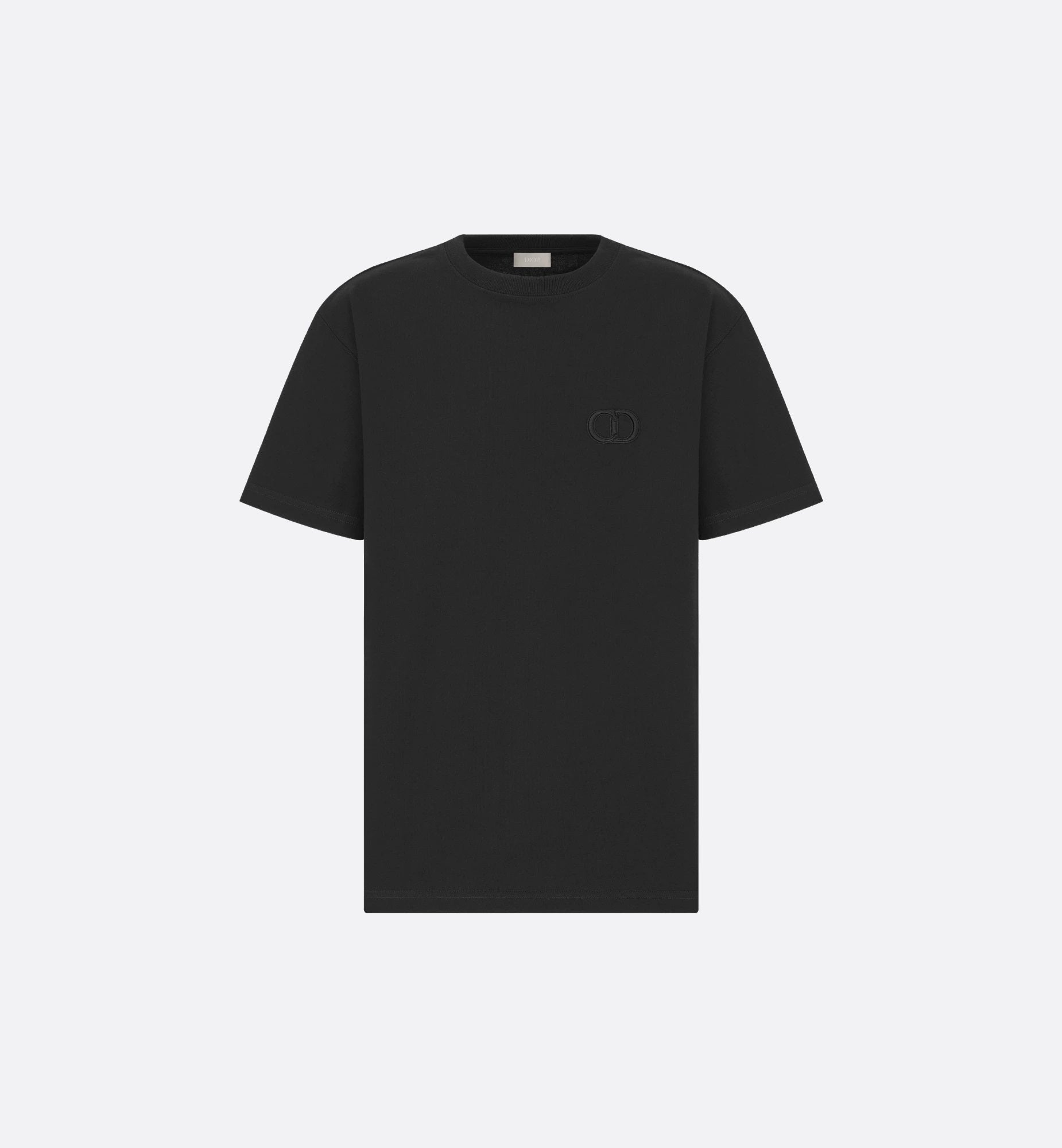 CD ICON Relaxed Fit Black T-shirt - Exclusive Wear