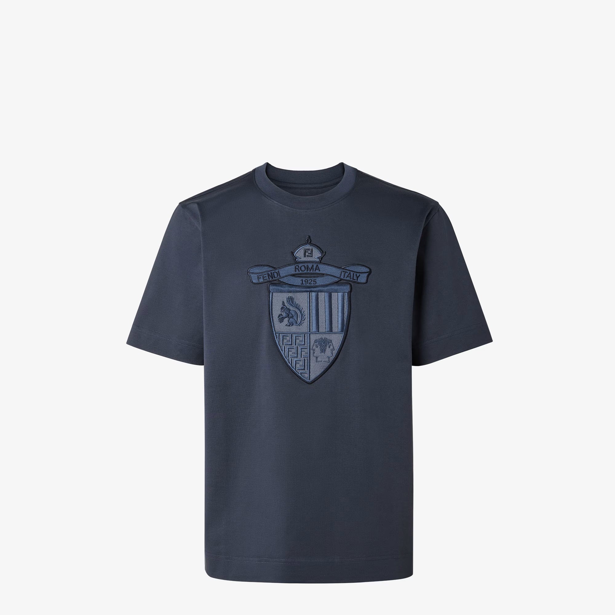 Crest Symbol Dark Blue T-shirt - Exclusive Wear