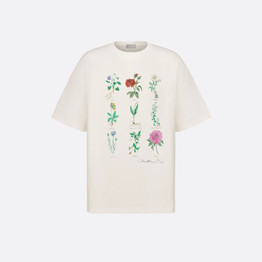 White Slub Cotton Jersey T-shirt - Exclusive Wear