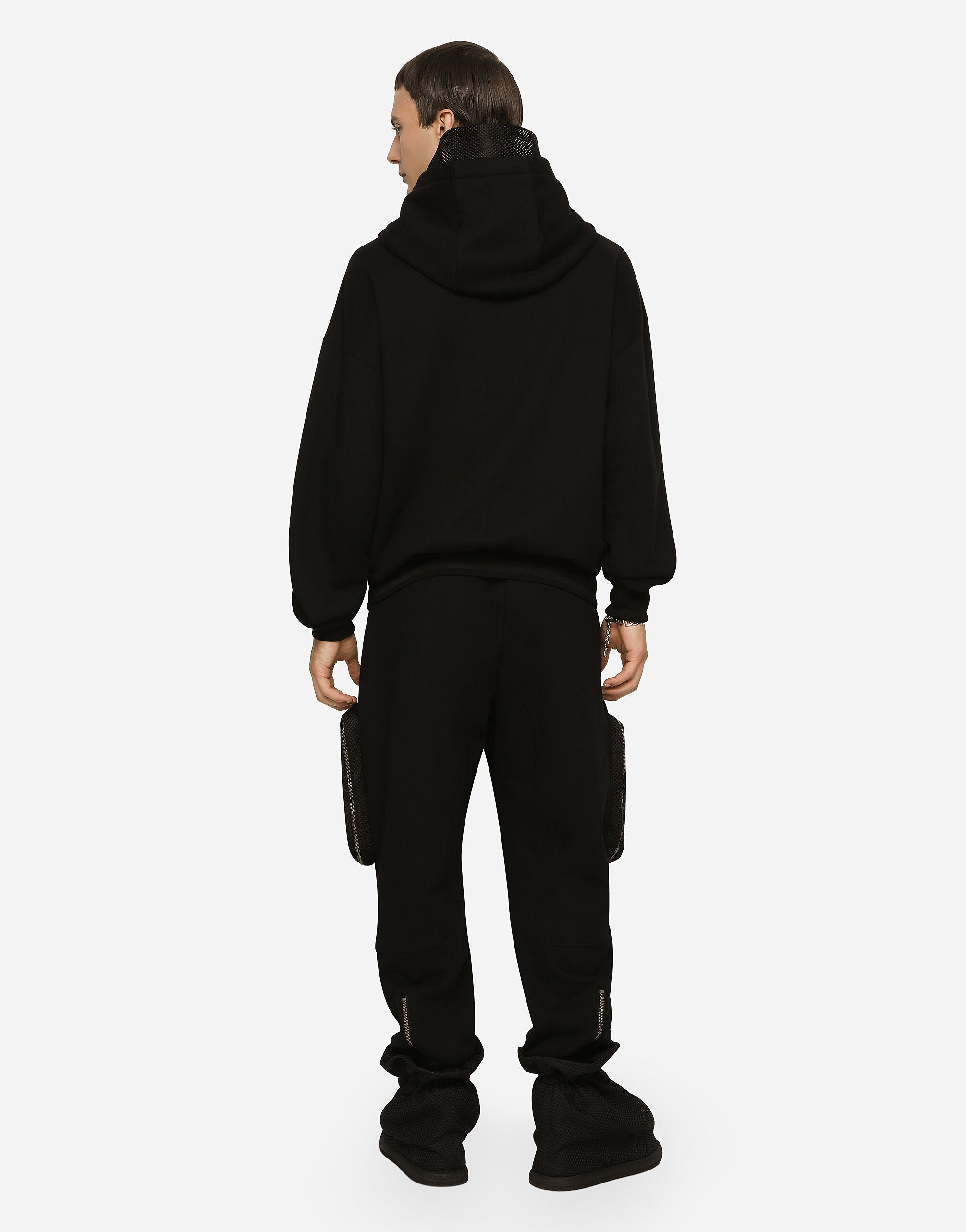 Black Hoodie with Large Pockets - Exclusive Wear