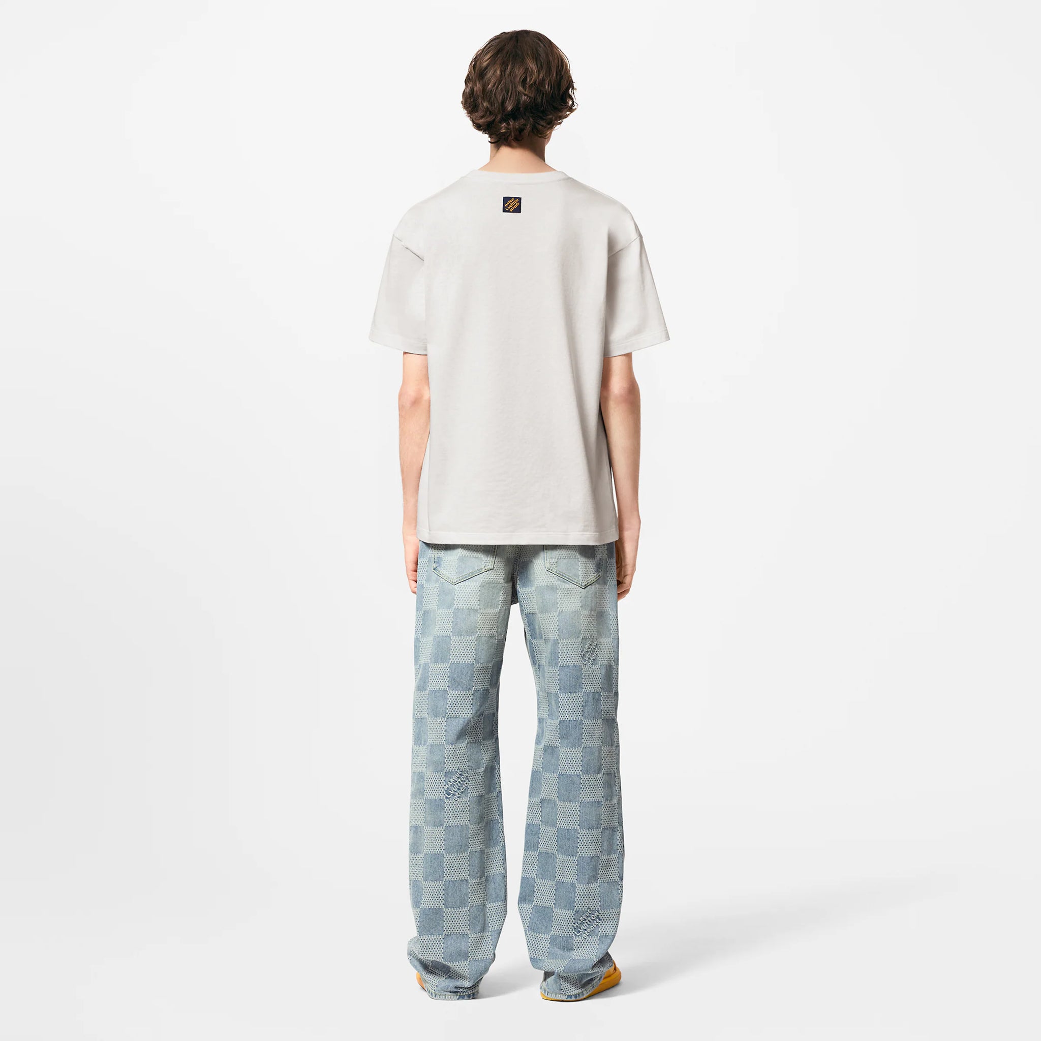 Lovers Embroidered White T-shirt