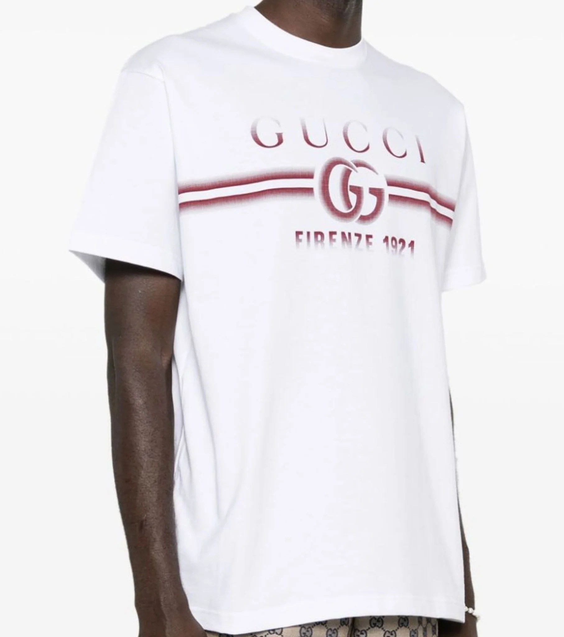 Cotton Jersey T-shirt with Print - Exclusive Wear