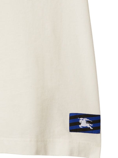 Equestrian Knight Patch White T-shirt